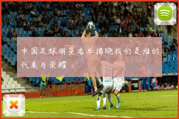 中国足球明星名单揭晓我们是谁的代表与荣耀
