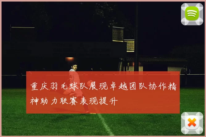 重庆羽毛球队展现卓越团队协作精神助力联赛表现提升